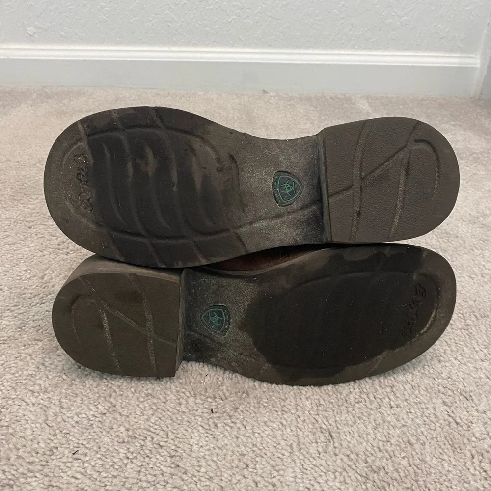 Ariat Fat Baby Heritage Dapper Western Cowboy Boots 10016238 Sz 9 - Picture 6 of 8